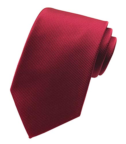 【送料無料】[メンデンス] ネクタイ 赤 無地 ブランド 赤 結婚式 ワインレッド えんじ シルク ソリッド フォーマル ビジネス 簡単 就活 8cm 洗濯 パーティー