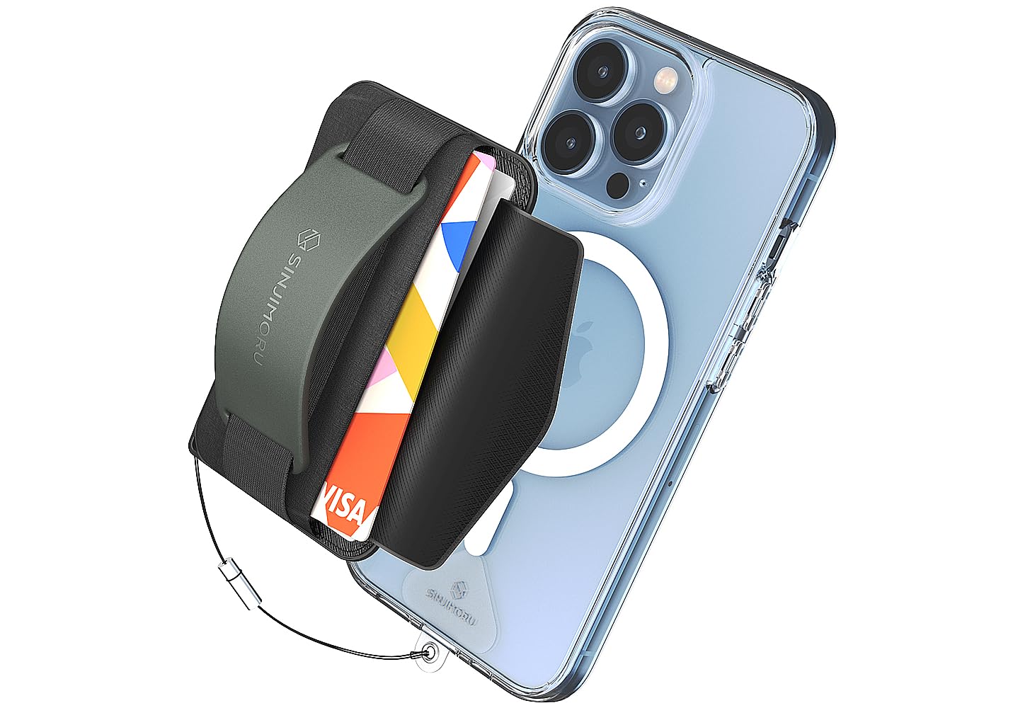 Sinjimoru Magsafe б ɥ ޥۥɡߤ᥷ꥳѥåɲ 3in1 iPhone󥰥Х ...