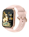 RUIMEN スマートウォッチ 通話機能付き レディース Smart Watch iPhone アンドロイド対応 女性生理周期管理 歩数計 腕時計 着信通知 懐...