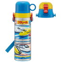 スケーター(Skater) 子供用 2way ステンレス 水筒 直飲み 580ml コップ飲み 570ml プラレール 24 子供に優しい軽量タイプ 男の子 か...