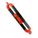 Phyxiul スクライビング定規 不規則な形状 型取りゲージ ケガキ工具 ロック付きの輪郭ゲージ調整可能なロック正確な木工測定ゲージ 建設用 DIY用便利工具...