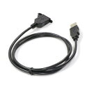Timloon ケンウッドMDV-M910HDF /M910HDL /S810F /S810L /S809F /S809L /S709 /S709W専用USB接続ケーブル KNA-22USB互換品 ブラック