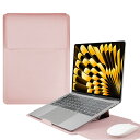 LuFiYa 【3in1】ノートパソコン用スリーブ pcスタンドとマウスパッド付き MacBook Air Pro iPad Apple/Surface Lenovo HP 12/13/13.3/14/15.6/16インチ Laptop 対応 薄型 PU革パソコンスリーブ ノートPCインナーバッグ 耐衝撃 キズ 防止 撥水加工 全面保護 電源収納ポー(2)