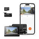 【最新4K UHD超高精細記録】70mai Dash Cam 4k A810ドライブレコーダー 前後2カメラHDR対応 小型ドラレコ 液晶画面 STARVIS 2搭載 SONY製IMX678センサー 超強暗視 24時間駐車監視 ADAS安全運転支援機能 GPS内蔵 Gセンサー緊急録画 APP対応 技適認証済 全国LED信号対応ノ(2)