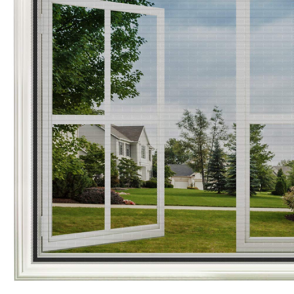 【送料無料】簡易網戸 張り替え 小窓用貼るだけ防虫網 簡単取り付け 蚊防ぐあみど DIYキット虫よけ編み戸 防虫ネット 補修 網戸カーテン 2023年版 マジッ...