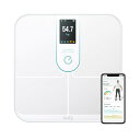 Anker Eufy (ユーフィ) Smart Scale P3 (体重体組成計)【アプリ対応/Fitbit連携/体脂肪率/BMI/心拍数/筋肉量/基礎代謝量/水分量/体脂肪量/骨量/内臓脂肪/タンパク質/骨格筋量/皮下脂肪/体内年齢/ボディタイプ / 3Dモデル】ホワイト(2)
