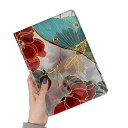 iPad Pro 11 第4世代 第3世代 第2世代 ケース 花柄 Apple pencil 収納可能 ブック式 iPadPro11 2022 2021 2020 カバー 柄付き 可愛い レディース 柄物 イラスト 印刷 プリント (Color I)(2)