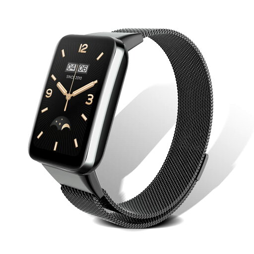 SeGinn Xiaomi Mi Band 7 Pro/Xiaomi Smart Band 7 Pro 対応 バンド 磁気 バックル付き ベルト サイズ調節可能 ビジネス風 ステンレス製交換バンド コンパチブル Xiaomi Mi Band 7 Pro/Xiaomi Smart Band 7 Pro バンド (黒) SeGinn Xiaomi Mi Band 7 Pro/Xiaomi Smart Band 7 Pro 対応 バンド 磁気 バックル付き ベルト サイズ調節可能 ビジネス風 ステンレス製交換バンド コンパチブル Xiaomi Mi Band 7 Pro/Xiaomi Smart Band 7 Pro バンド (黒)