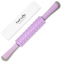 TheFitLife マッサージローラー 筋膜リリース ローラー ふくらはぎ マッサージ 筋膜ローラー スティック 首 肩 背中 腰 フォームローラー リンパ 脚 足 太もも 足裏 (パープル)(4)