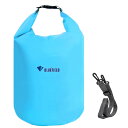 YAPJEB ドライバッグ 防水バッグ 大容量 スタッフバッグ ドラム型 4L 10L 20L 40L ビーチ プール 水泳 温泉 海水浴 防災用 Dry Ba...