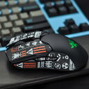 SIKAI CASE グリップテープ for Razer Viper/Viper Ultimate/Viper 8KHzに通用 レイザー マウス RAZER Viper 3M粘着層 高級素材 アンチカット済 DIY粘着 滑り止め 手触りUP 極薄 グリップテープ マウススキンズ ゲーミングマウス用 グリップ力 可愛い 人気 オシャレ Raz(2)