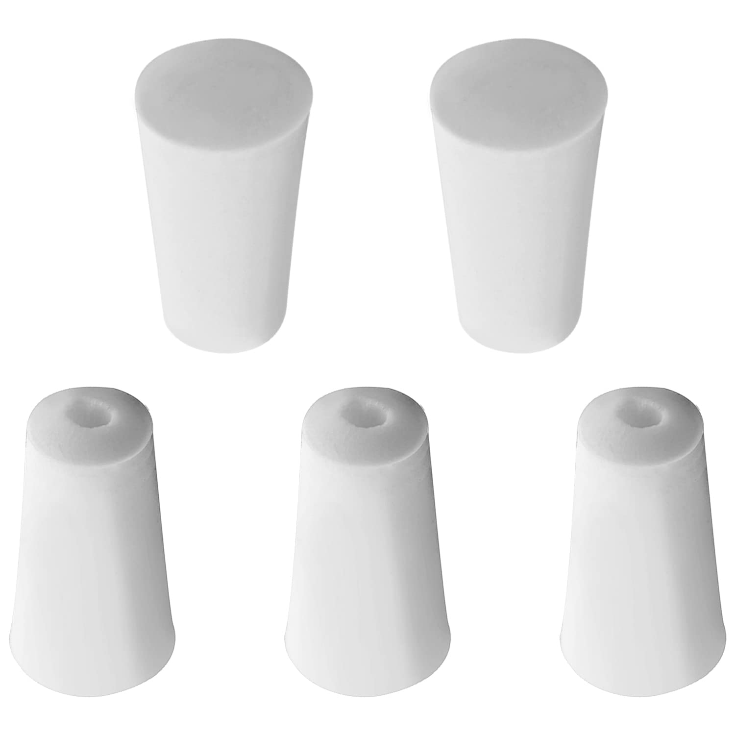 【送料無料】Othmro シリコン栓 ゴム栓 シリコンゴム栓 上径 11mm 下径 15mm 適合容器口径 13mm 10個入..