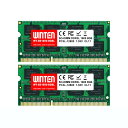 WINTEN ノートPC用メモリ DDR3-1600 16GB(8GB×2枚) 低電圧 WT-SD1600-D16GBL 204Pin CL11 1.35V 1.5V SODIMM SDRAM 内蔵メモリー 増設メモリー【・相性保証】5648