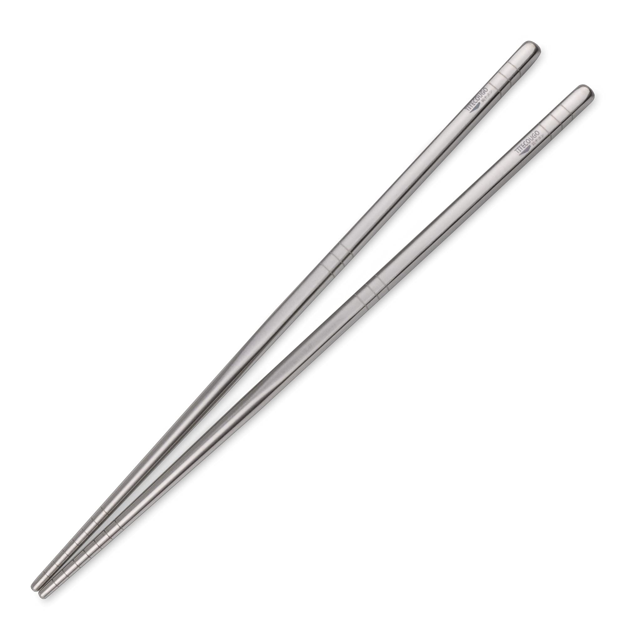 【送料無料】TITECOUGO 超軽量チタン箸アウトドア箸キャンピング箸 23cm Titanium Chopsticks スクエア キャンプ BBQ 角箸 菜...