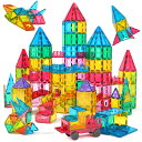Jasonwell 65pcs マグネットブロック 磁気おもちゃ コンストラクト 磁石ブロック 子供 知育玩具 幼児 に 男の子 日本語バッケージ 立体パズル ...