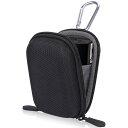 Canon IXY650 IXY640 IXY200 IXY210 IXY180 IXY160 コンパクトデジタルカメラ ブラック 保護収納ケース(ケースのみ)-Aenllosi(2)