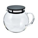 HARIO(ハリオ) ジャンピングリーフポット ブラック 600ml 日本製 JPL-60-B(3)