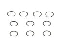 【送料無料】キタコ(KITACO) ピストンピンクリップ(10個入) 14mm 0900-354-00140