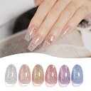 【送料無料】ジェルネイル カラージェル 6色セット