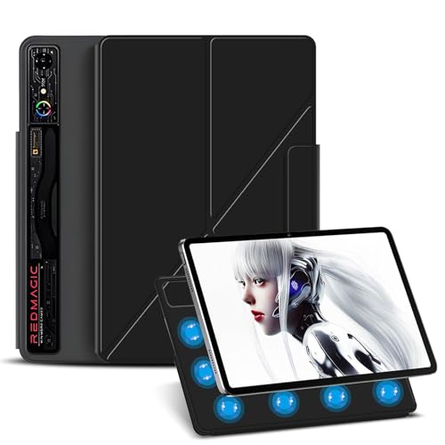 【送料無料】[BARDATS 2024発売] For REDMAGIC Nova/Gaming Pad Pro ケース360°全面保護 三つ折スタン..