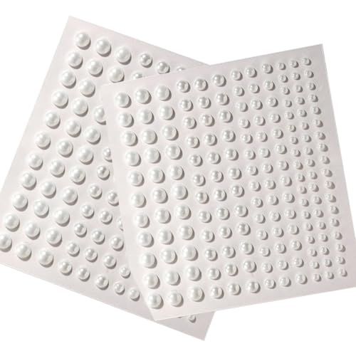 【送料無料】LUYING ラインストーン シール DIYの技術の装飾的なヘアーアクセサリーの装飾的な部品 真珠 円形 化粧用 DIY用品 携帯電話装飾 手芸用品...