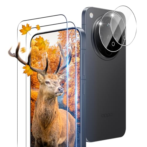 【送料無料】【2+2枚セット 指紋認証対応】 用 OPPO Find X8 ガラスフィルム 2枚 OPPO Find X8 フィルム + 2枚 カメラ保護フィル...