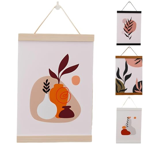 【送料無料】fogman タペストリー棒 額縁 ポスターフレーム ポスターハンガー 壁掛け 絵を飾る