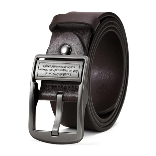 【送料無料】[EnjoIt] ベルト メンズベルト 紳士のベルト スーツのベルト 太いベルト メンズ 本革 大き..