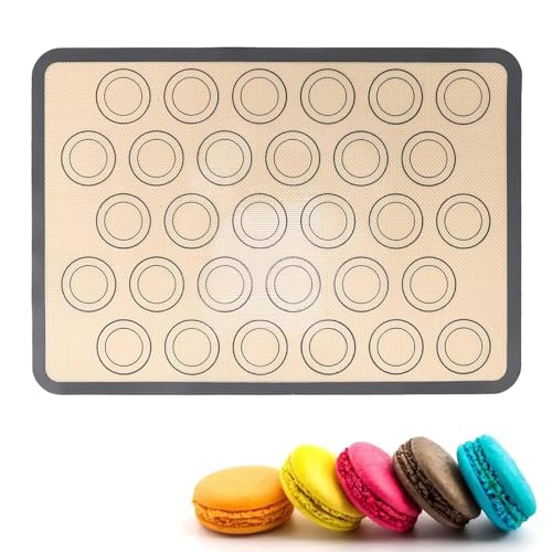 【送料無料】DEVENTORZ クッキングシート オーブンシート マカロンクッキーベーキングマット 製菓マット 食品級シシリコンマット キッチン パン/クッキー/ピザ ベーキングマット 電子レンジ 対応 耐熱 プレースマット 洗える 繰り返し使用可