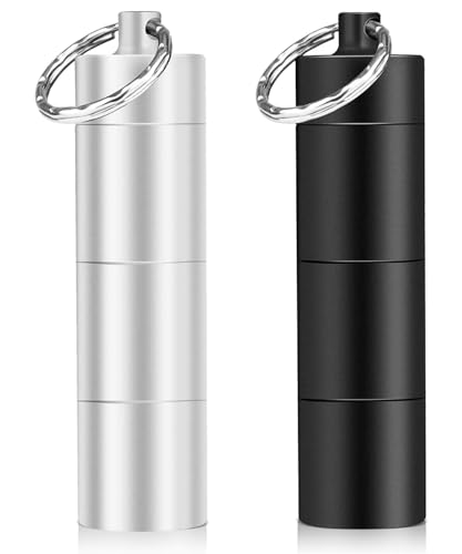 【送料無料】TerraShine ピルケース 携帯型 2個入り 薬入れ サプリケース 薬ケース 小物入れ 防水 高い..