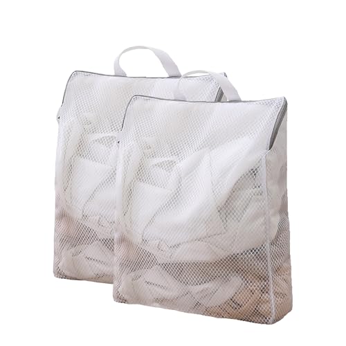 【送料無料】DEVENTORZ 洗濯ネット セット ランドリーネット 大きめ 手提げ 細かい網目/ハニカム網目 丈夫 耐久性 抗菌 絡みを防ぐ 型崩れや毛玉を防...