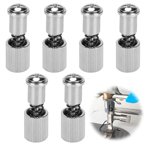 【送料無料】EsiFare ミシン 押さえ ミシン部品 平押え交換ネジ 6本 小型 パーツ バックカット 軽量 交..