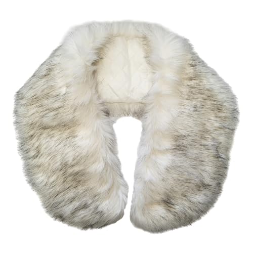 【送料無料】[Muzhilun] フェイクファー ショール 新年 振袖用 ファー 厚手 着物和装用 ファーショール..