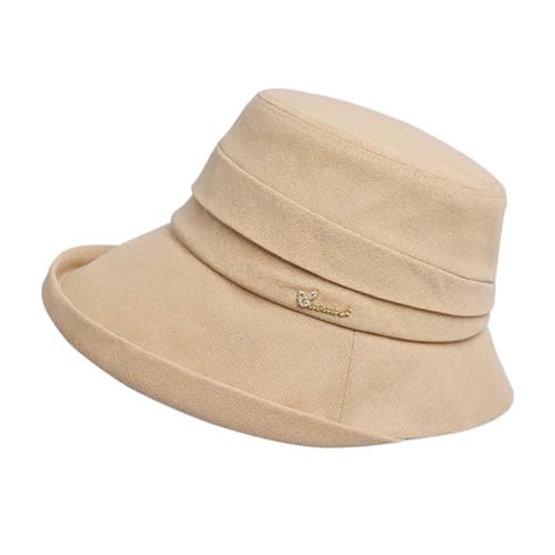 【送料無料】[LEZOOY] バケットハット レディース UV カット 帽子 遮光 遮熱 通気 日除け帽子 汗を吸収し 紫外線対策 折りたたみ 小顔効果 携帯便利 日焼け防止 旅行 通勤 散歩 頭囲55-58 CM
