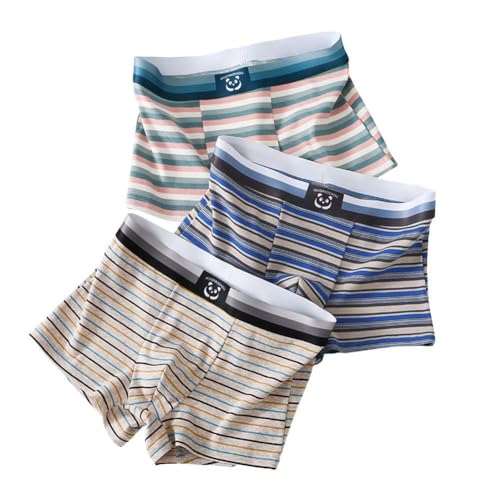 【送料無料】[Liaziong] ボクサーパンツ メンズ スポーツ オールシーズン 綿混 パンツ メンズ 可愛い ..