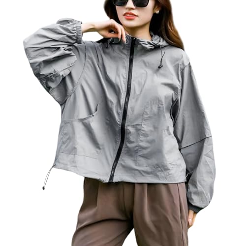 【送料無料】[xppe] レディース トップス UVカット パーカー ジッパー カーディガン 透け感 長袖 冷房..