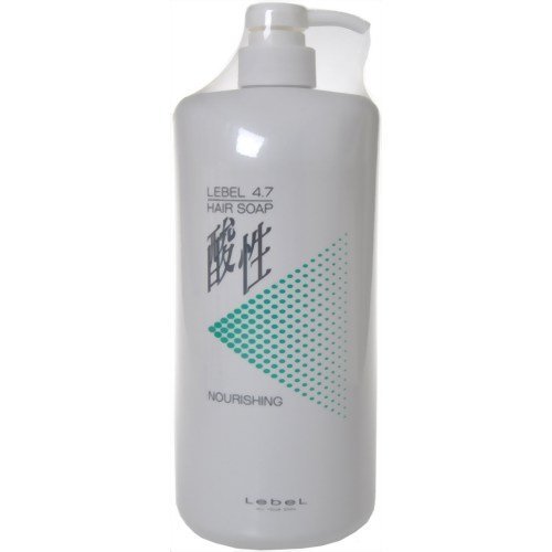 【送料無料】LebeL(ルベル) 4.7酸性ヘアソープ ナリシング 1200ml 色：クリア、サイズ：1.2リットル (x 1)