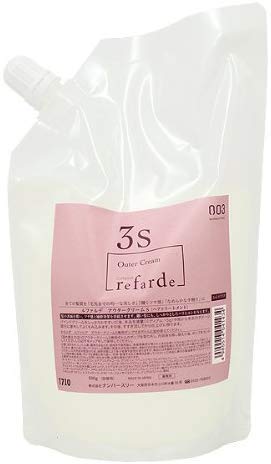 【送料無料】ナンバースリー ルファルデ アウタークリームS 500g 色：クリア