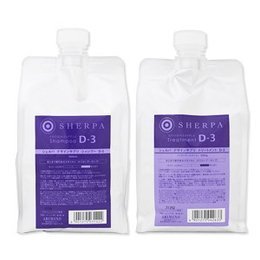 【送料無料】アリミノ シェルパ デザインサプリ D-3 シャンプー&トリートメント 各1000ml 詰替セット サイズ：2個アソート