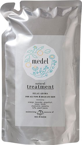 【送料無料】メデル ナチュラル トリートメント リラックスアロマ 詰め替え 400ml サイズ：詰替え400ml