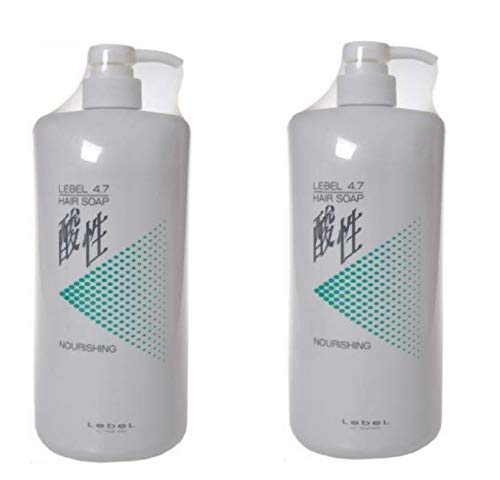 【送料無料】【X2個セット】 ルベル/LebeL 4.7酸性 ヘアソープ ナリシング 1200ml LebeL サイズ：1200ミリリットル