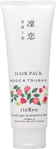 【送料無料】リンレン レメディアル ヘアトリートメントパック ローズ&ツバキ 220g 色：クリア、サイズ：220グラム (x 1)