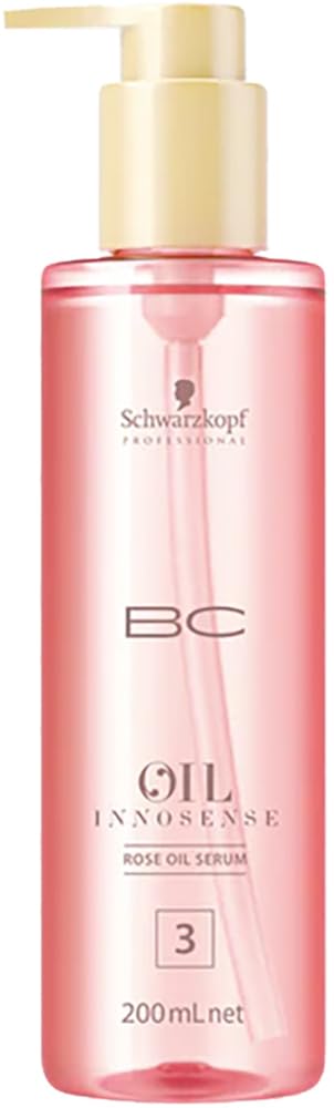 【送料無料】OIL INNOSENSE ローズオイルセラム サロン専売品 シュワルツコフ プロフェッショナル BCオイルイノセンス 色：クリア、サイズ：200ml