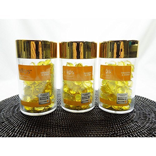 【送料無料】エリプス　ellips　ヘアビタミン　50粒入　3個セット (イエロー) [並行輸入品] サイズ：50個 (x 3)