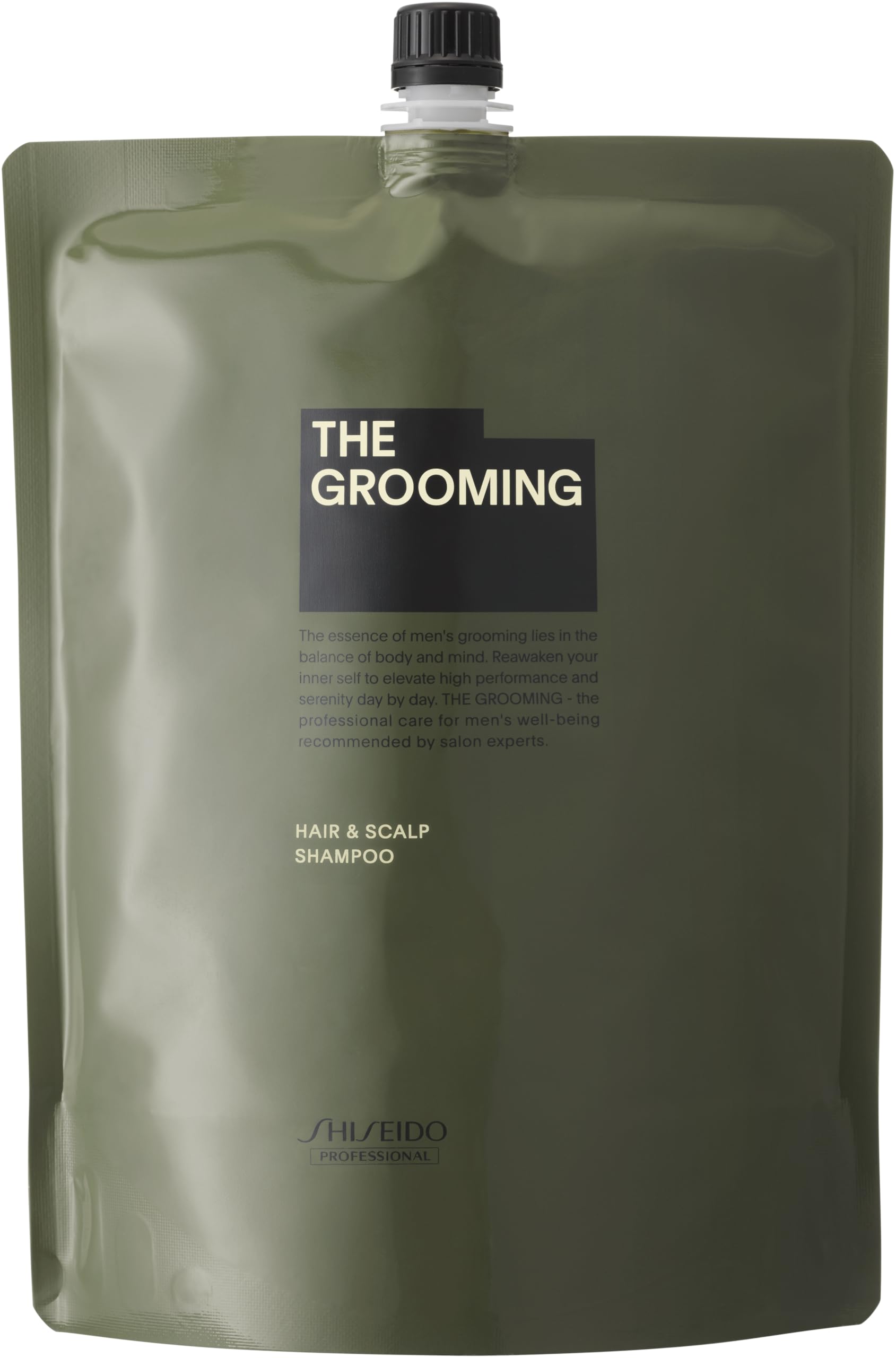 【送料無料】THE GROOMING (ザ グルーミング) シャンプー メンズ 美容 ヒノキの香り 資生堂プロフェッショナル サロン専売品 色:ブラック、サイズ...