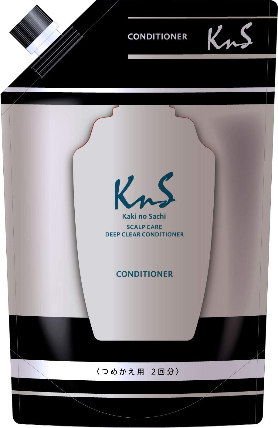 【送料無料】【医薬部外品】柿のさち KnS スカルプ Deep クリア シャンプー コンディショナー メンズ 加齢臭対策 体臭予防 消臭 日本製