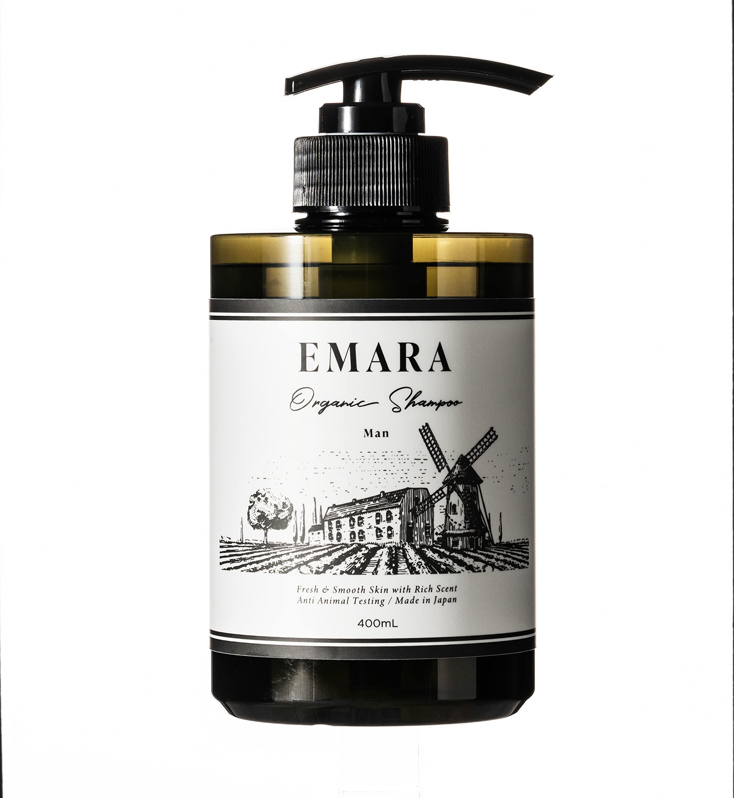 【送料無料】EMARAオーガニック メンズシャンプー サイズ:400