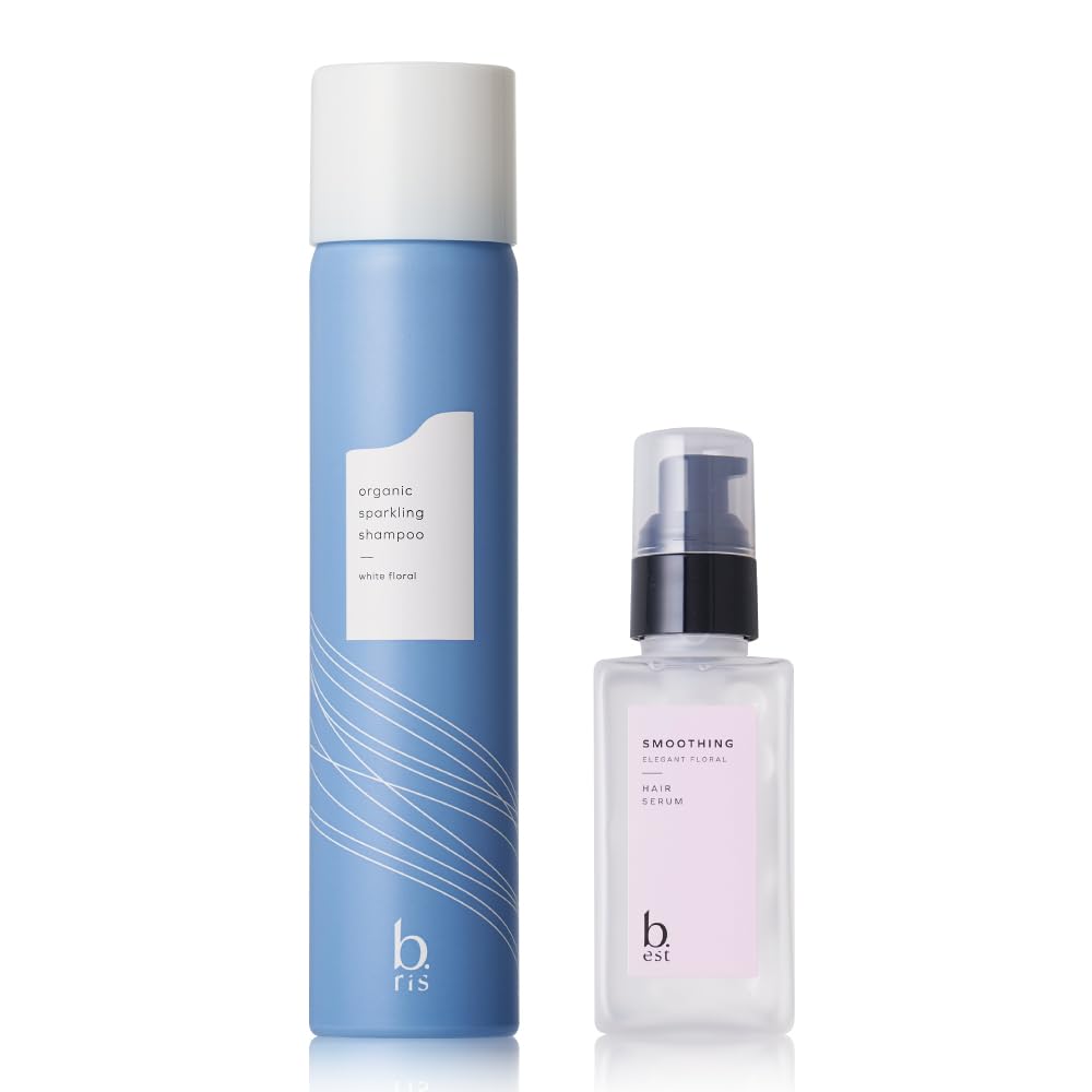 【送料無料】b.ris ビーリス オーガニックスパークリングシャンプー [ 炭酸シャンプー メンズ レディース ノンシリコン アミノ酸 ホワイトフローラルの香り...