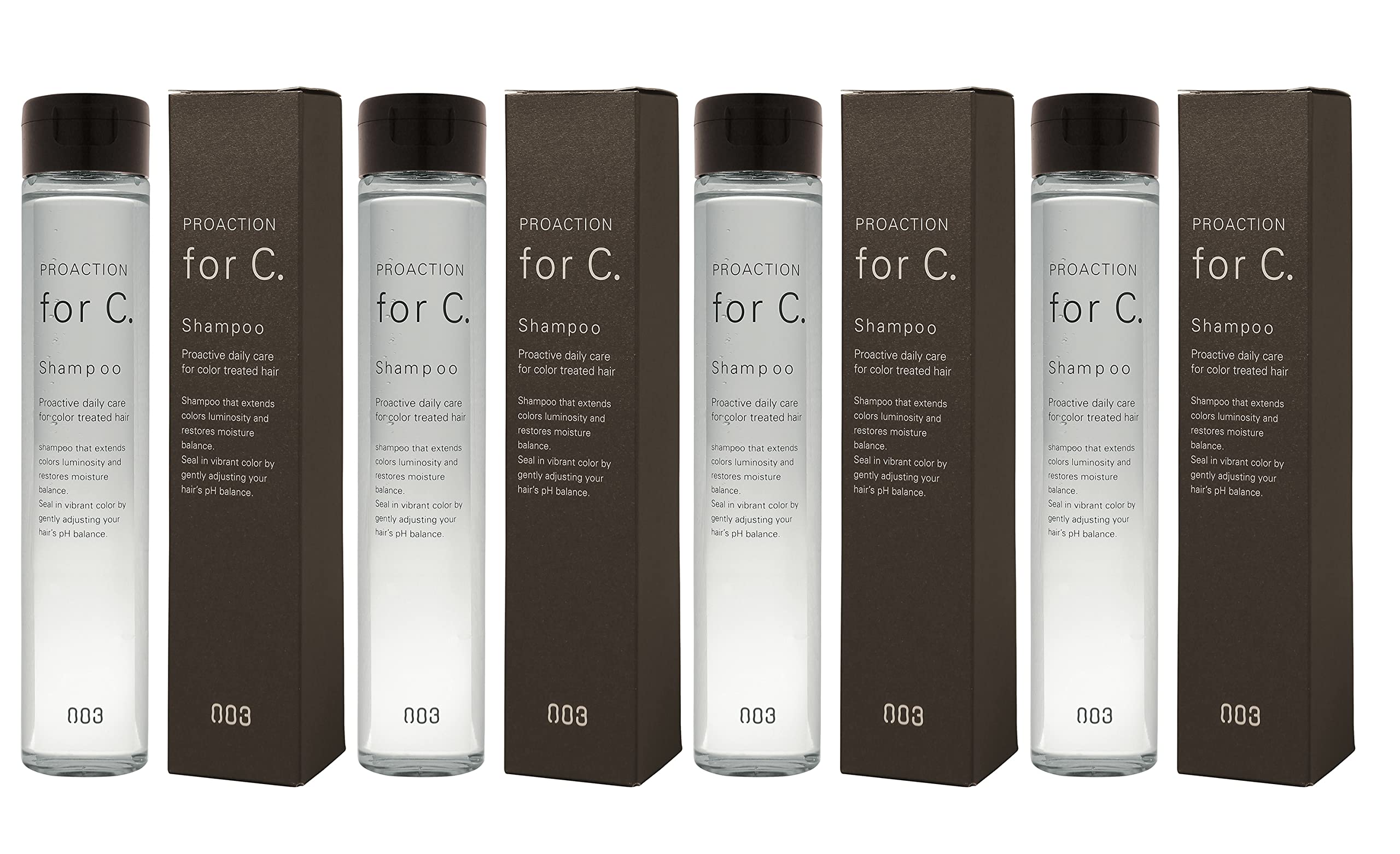 【送料無料】プロアクション フォーシー シャンプー 170mL 色：クリア、サイズ：170ミリリットル x 4個