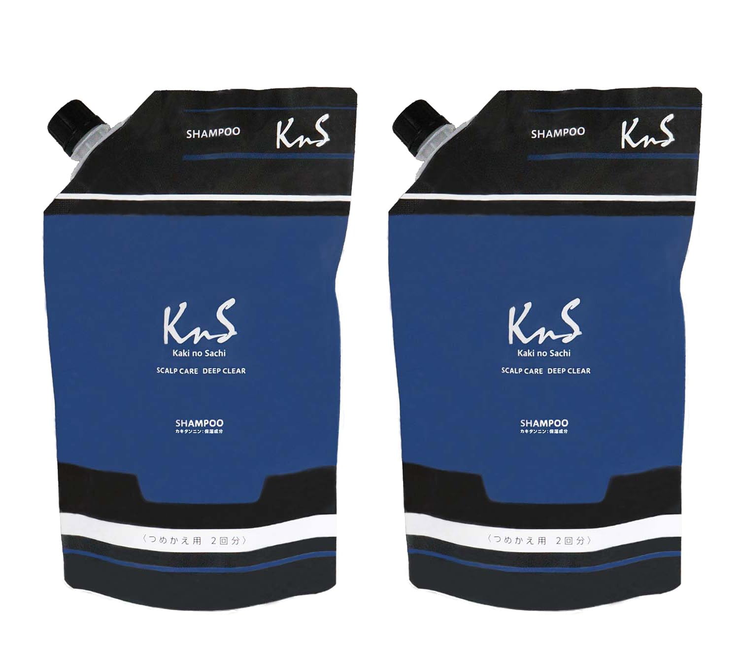 【送料無料】【医薬部外品】柿のさち KnS スカルプ Deep クリア シャンプー コンディショナー メンズ 加齢臭対策 体臭予防 消臭 日本製 サイズ:x 2